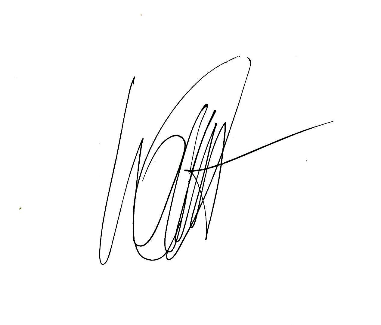 Tanda tangan Wayan Fais