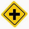 Señal Cruce de Caminos