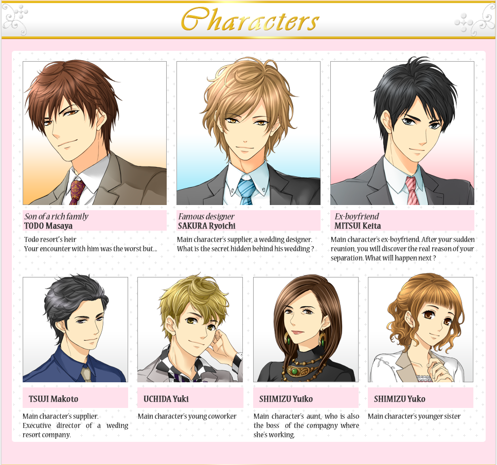 Otome Otaku Girl My Sweet Proposal Other Characters