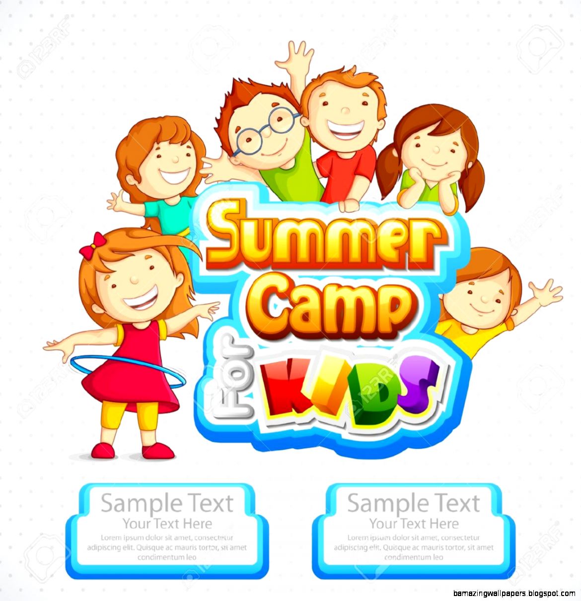 Summer Camp Stock Illustrations Cliparts And Royalty Free Summer