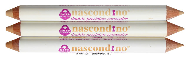 Neve Cosmetics - Nascondino Double Precision Concealer. Correttori nelle colorazioni Fair, Light, Medium.