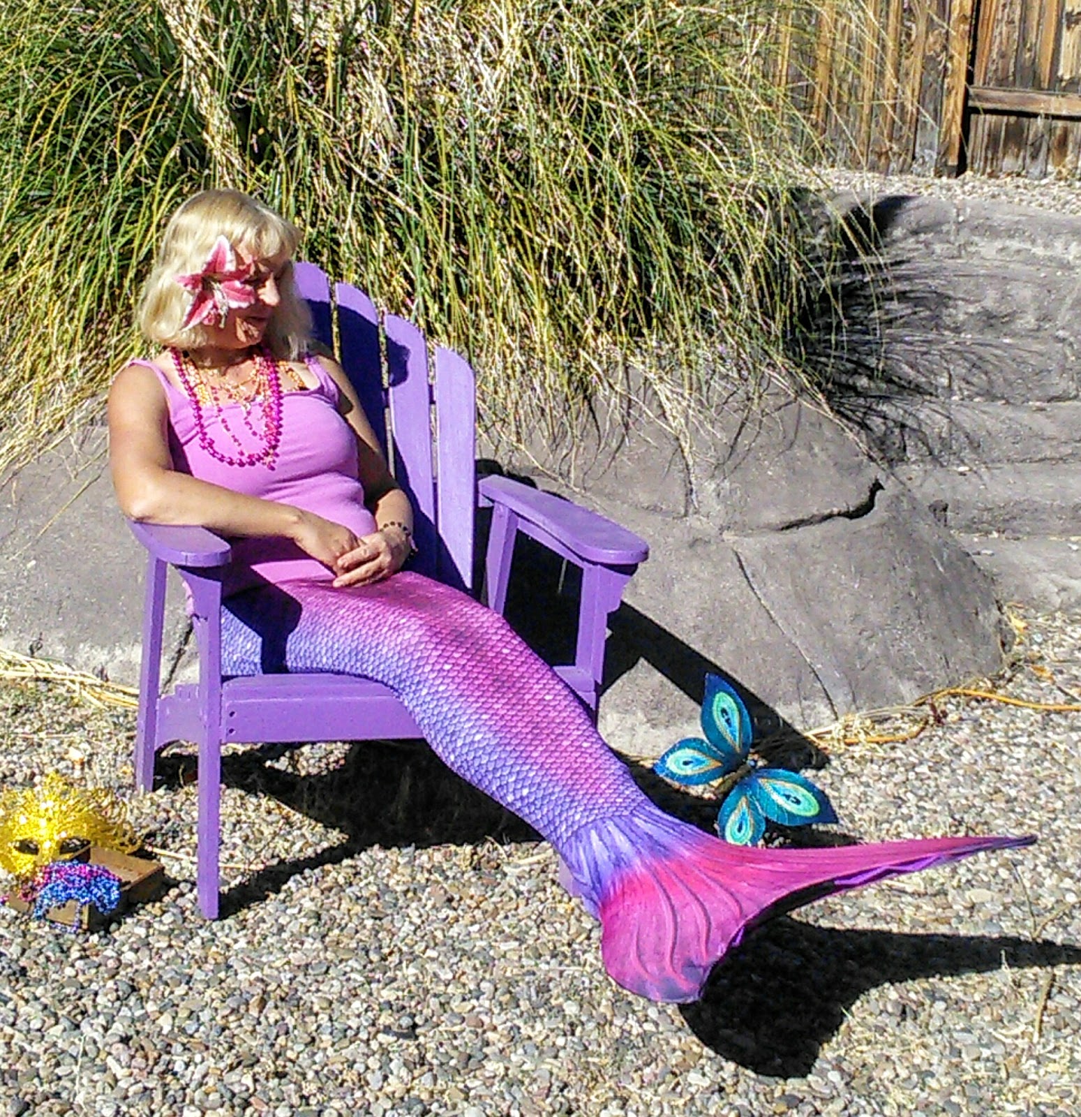 Have you ever wondered what it would be like having a mermaid tail