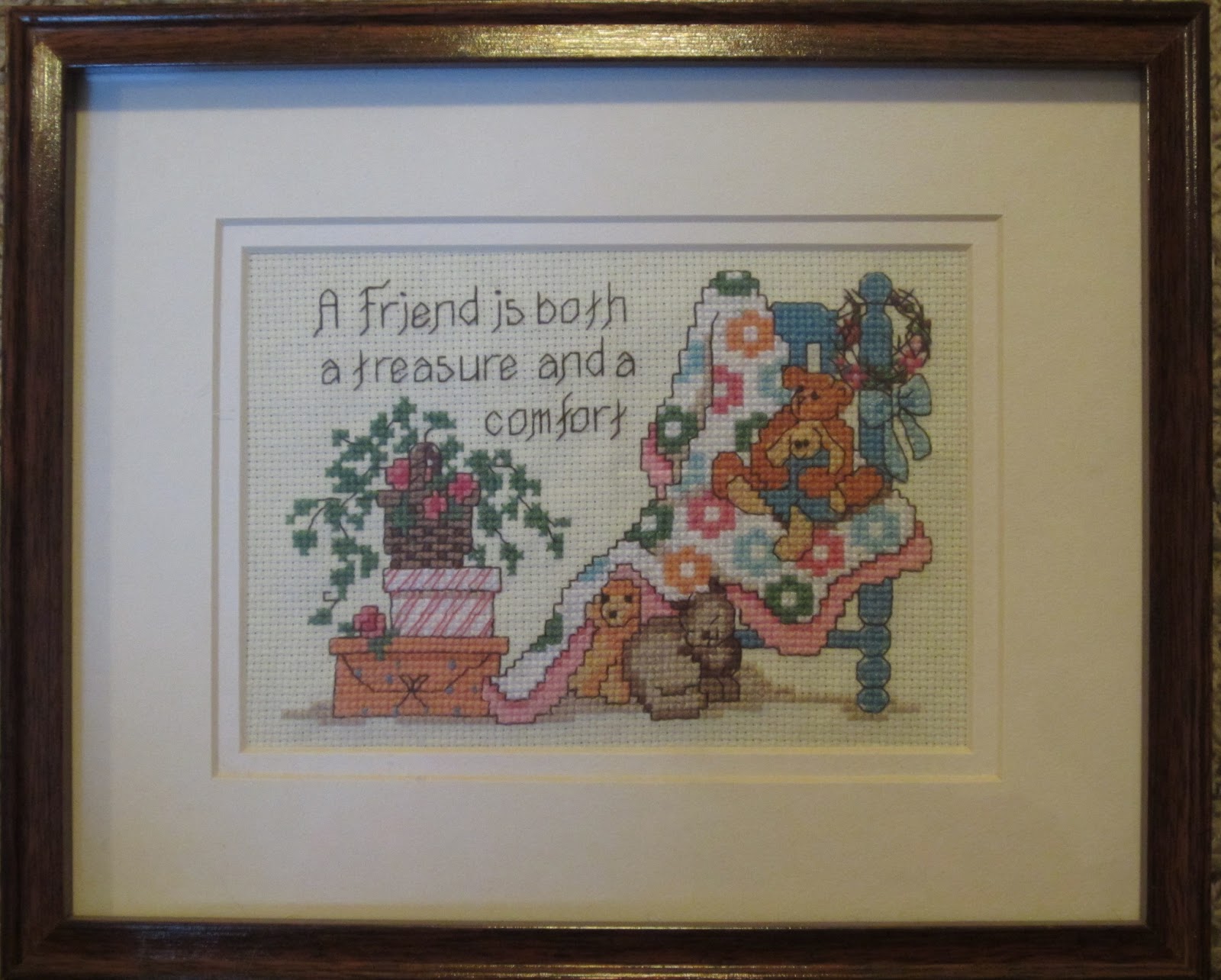 J's Stitches Friendship Blanket Cross Stitch