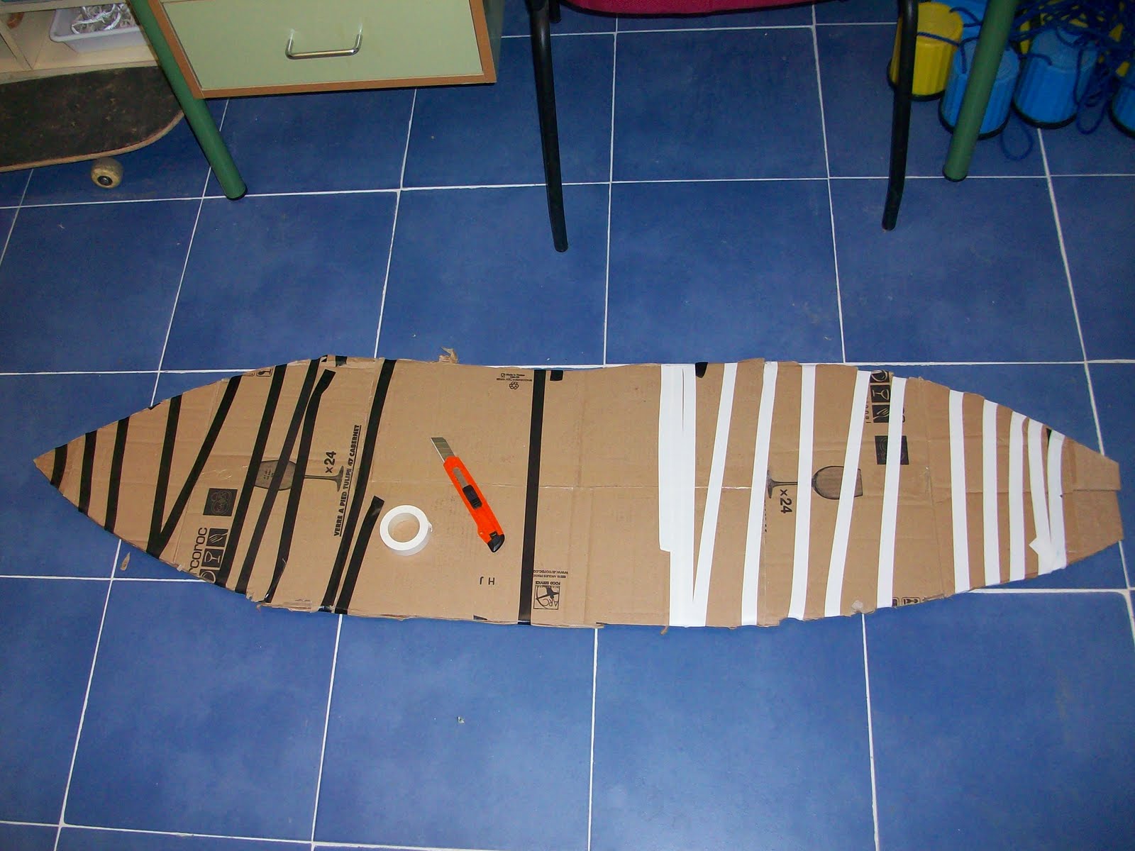 asturiasef Surf en el cole (creación de la tabla)