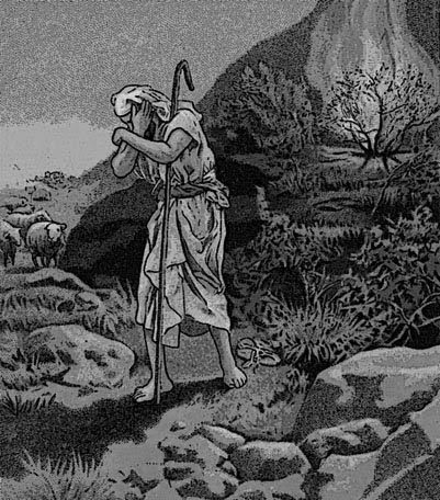 Moses And The Burning Bush | Christian Clip Art Review