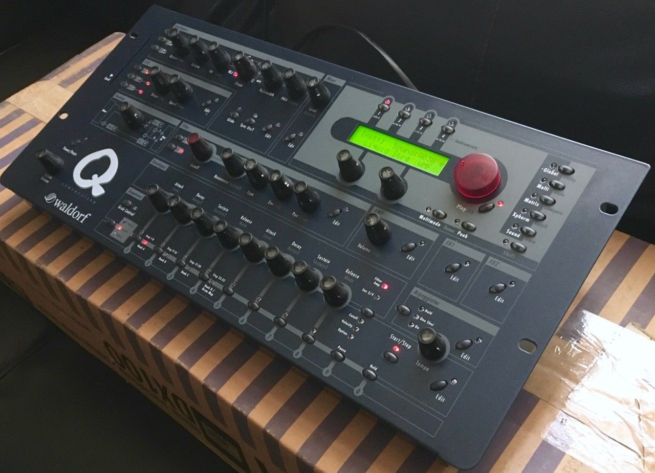 MATRIXSYNTH WALDORF Q Wavetable Analog Modeling Rackmount Synth