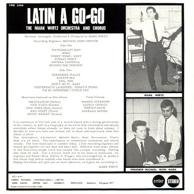 Mark Wirtz Orchestra & Chorus - Latin a Go Go (1966)