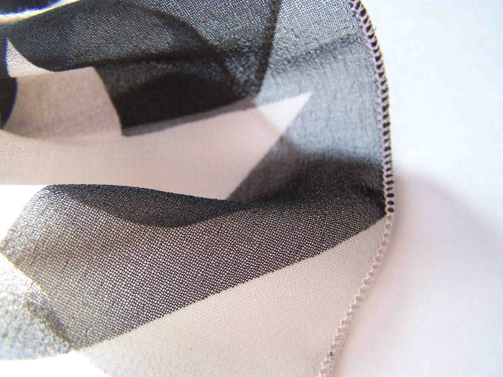 Made by Me. Shared with you. Technique Tuesday...Serging a Scarf Edge