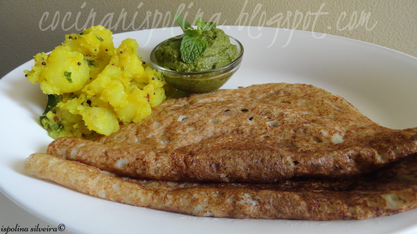 Cocinanispolina MultiGrain Dosa Recipe!!!
