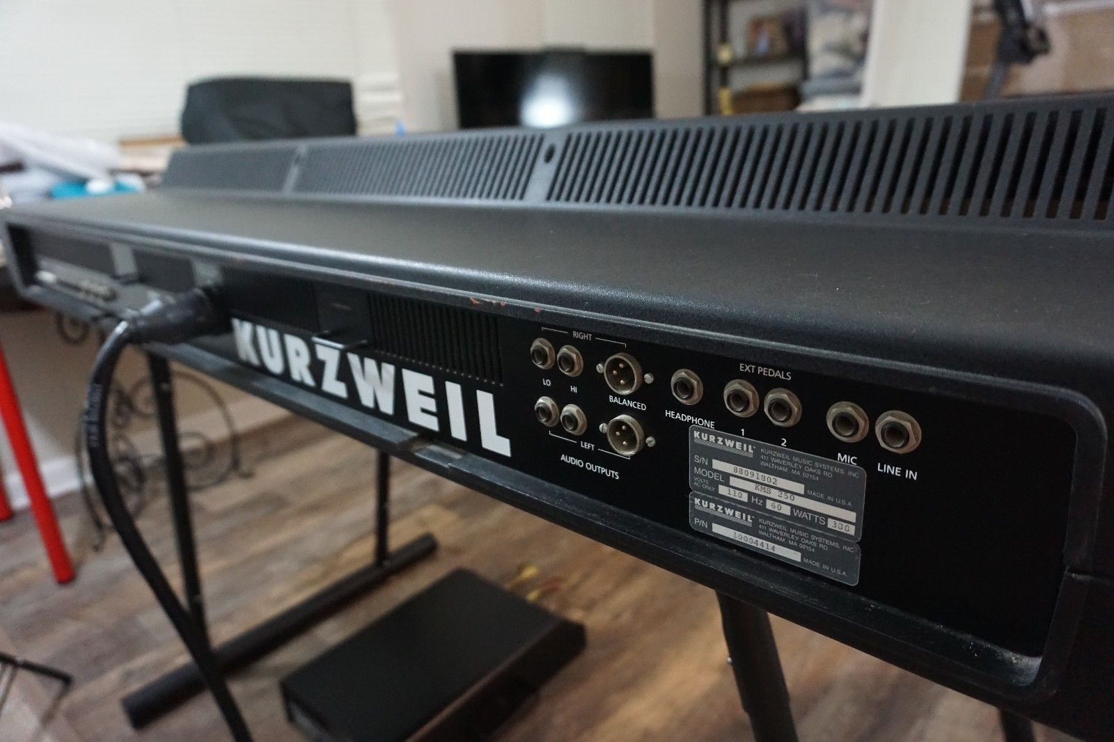 MATRIXSYNTH Kurzweil K250 synth FULLY RESTORED with Pedal Board