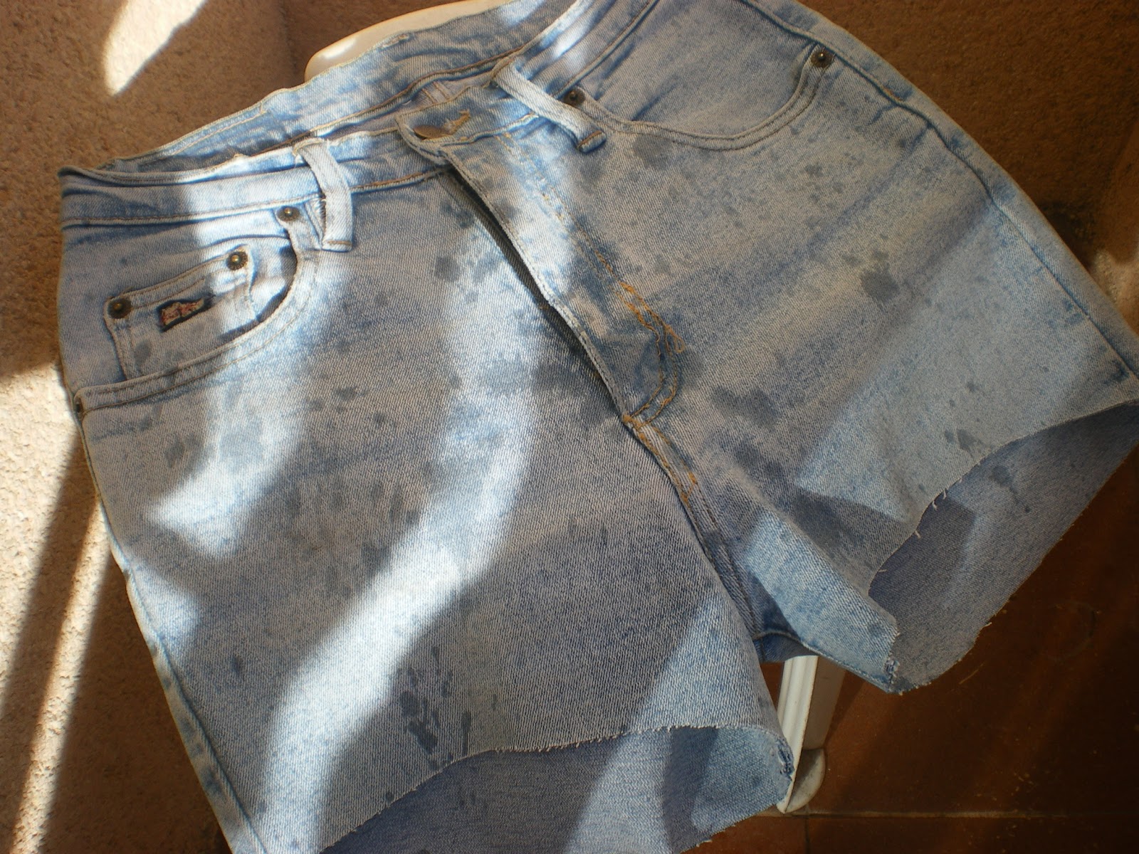 Jelly beans DIY tribal jeans