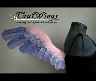 Danielle Hurley TruWings two tone costum angel wings