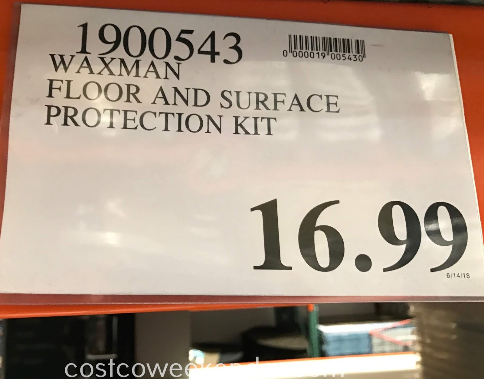 Waxman Home Floor and Surface Protection Kit Costco Weekender