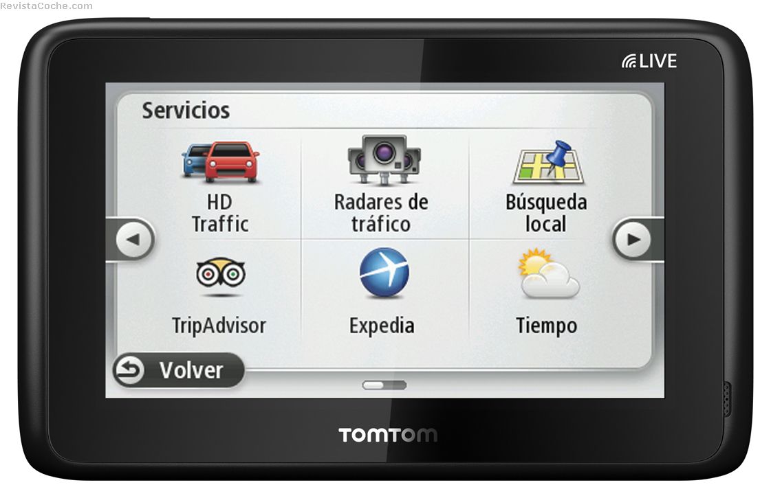 Revista Coche Nueva versión TomTom HD Traffic para prevenir los atascos