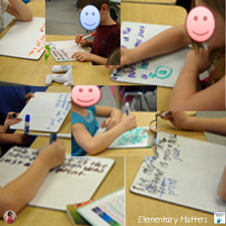Elementary Matters 3 Ways to Use Individual Whiteboards for Quick Practice