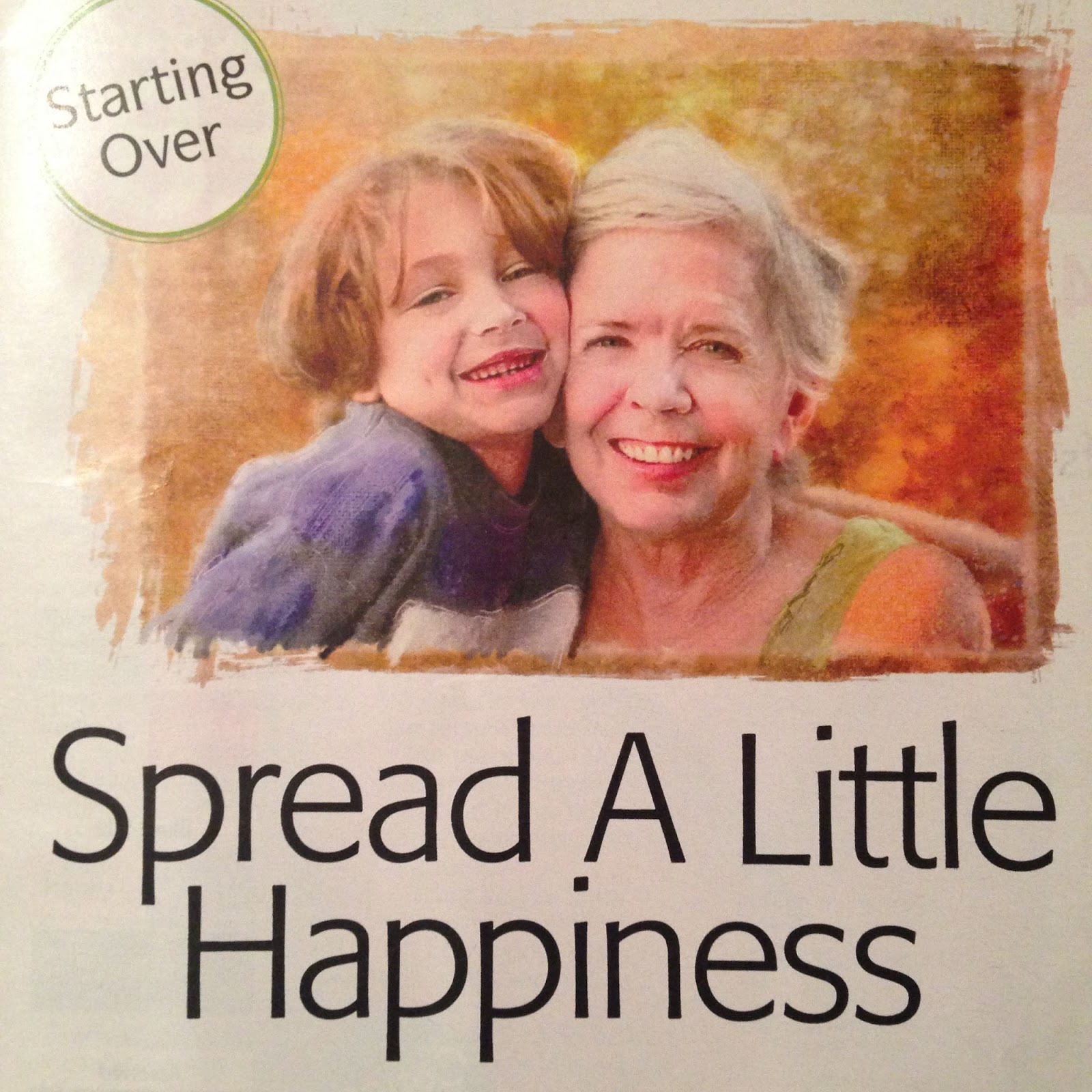 Wendy's Writing Now Spread a Little Happiness Inspiration Behind the