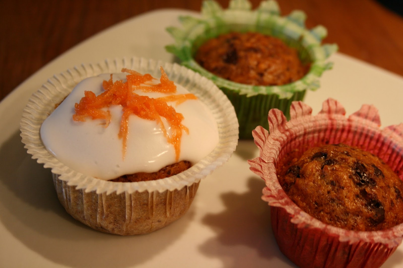 Mona's kjøkken, for det meste uten gluten, melk og egg Gulrotmuffins