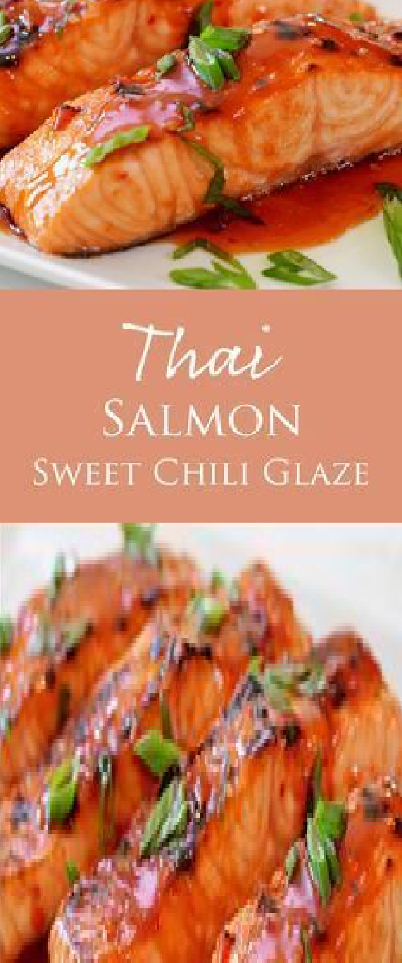 Thai Salmon Sweet Chili Glaze Kitchen Needed