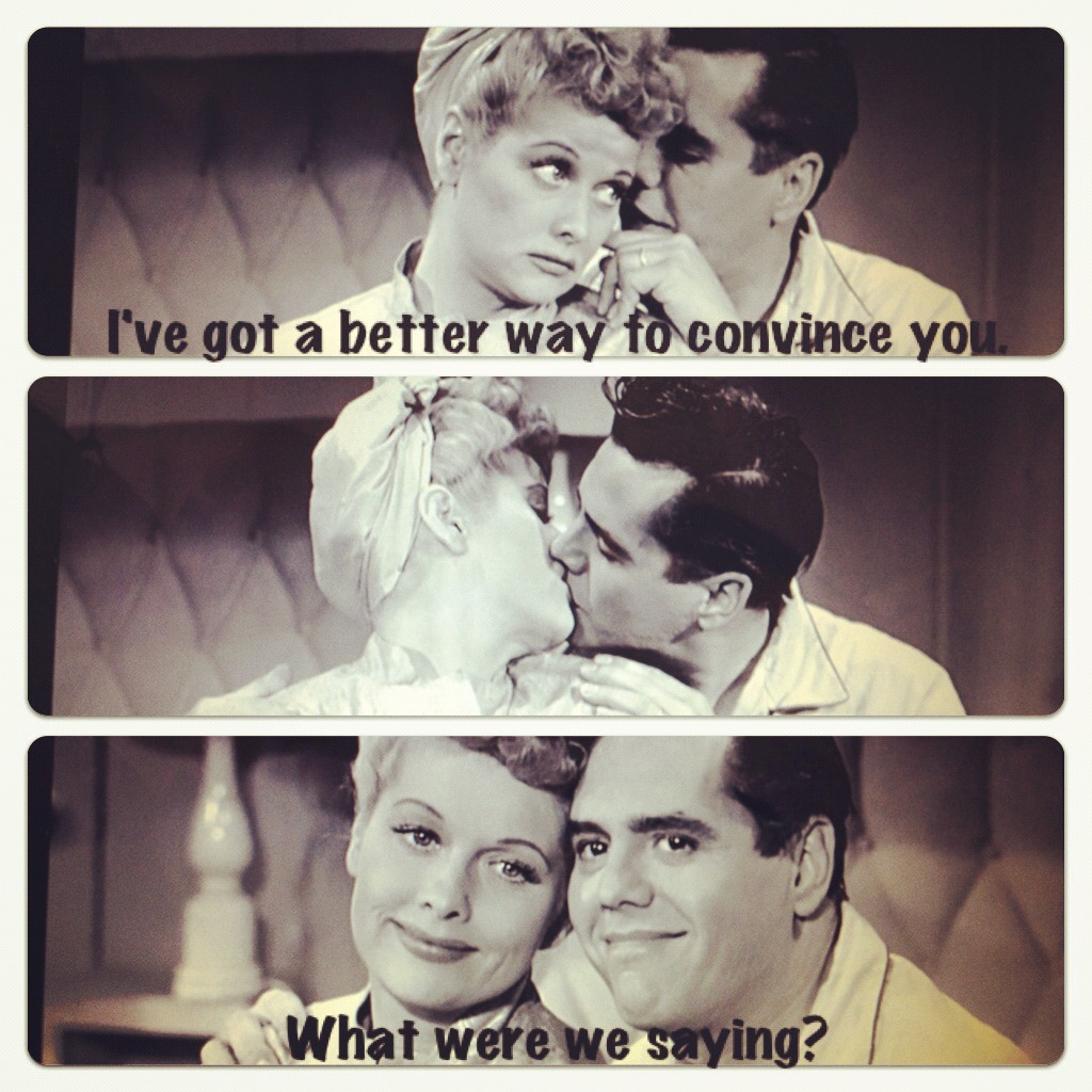 Ricky and Lucy Ricardo are my favorite TV couple Desi and Lucille Ball Arnaz are my favorite Hollywood couple