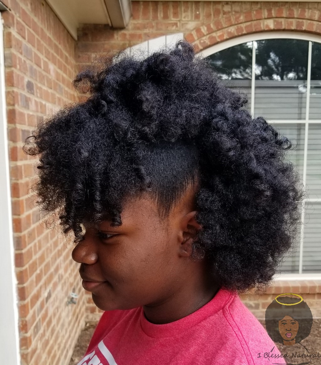 1bn Kids Big Sister Natural S Half Up Half Down Natural Hairstyle