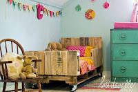 Ideas para niños hechos con pallets de madera