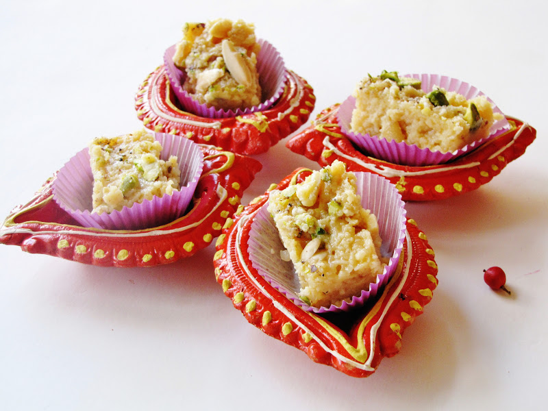 themustardseed...... Diwali recipes Poori sabzi and kalakand (milk