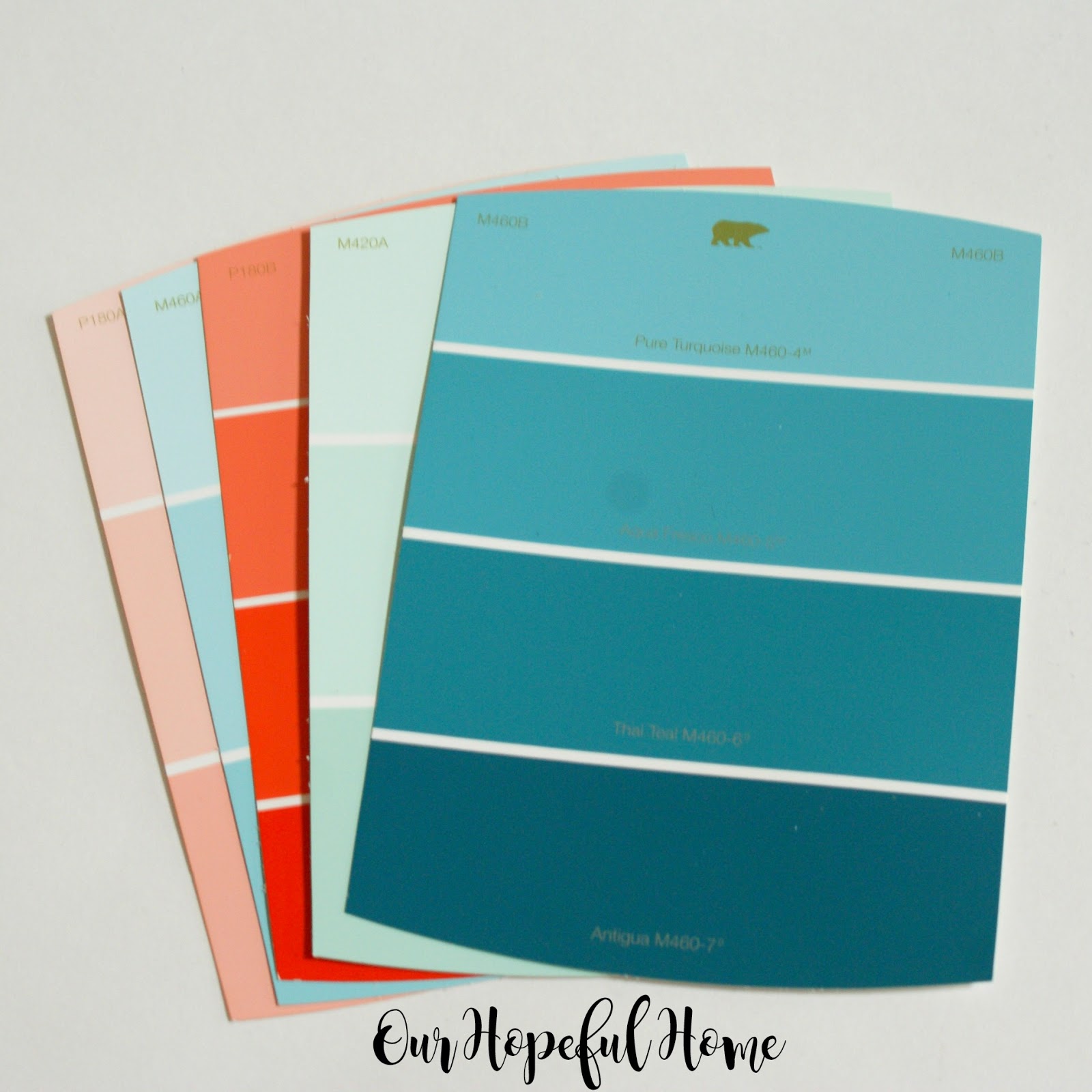 Our Hopeful Home: How To Choose Interior Paint Colors: A Preliminary Guide