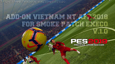 PES 2019 Add-on Vietnam v.1.0 AFF 2018 For Execo Patch