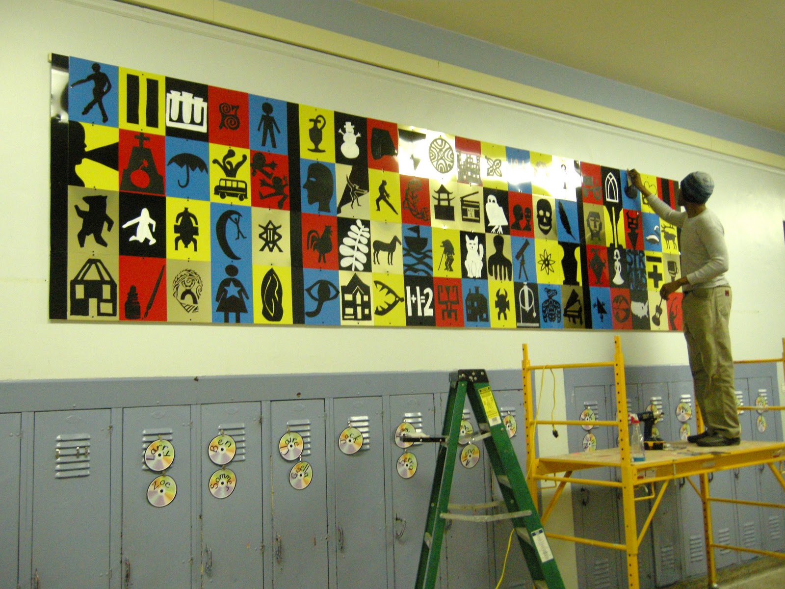 Bernard Williams My Art Projects with Communities and Schools Mural