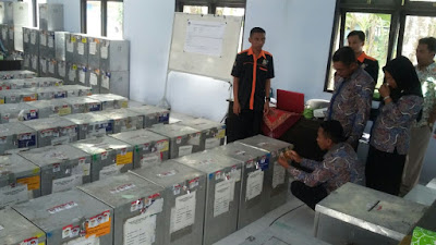 REKAPITULASI  PENGHITUNGAN SURAT SUARA TINGKAT PPK, SEBANYAK 132 TPS DIWILAYAH KECAMATAN PITURUH