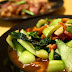 Chinese stir-fried Bok Choy | Shrimp