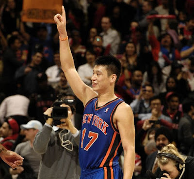 Christian Jeremy Lin points to Jesus
