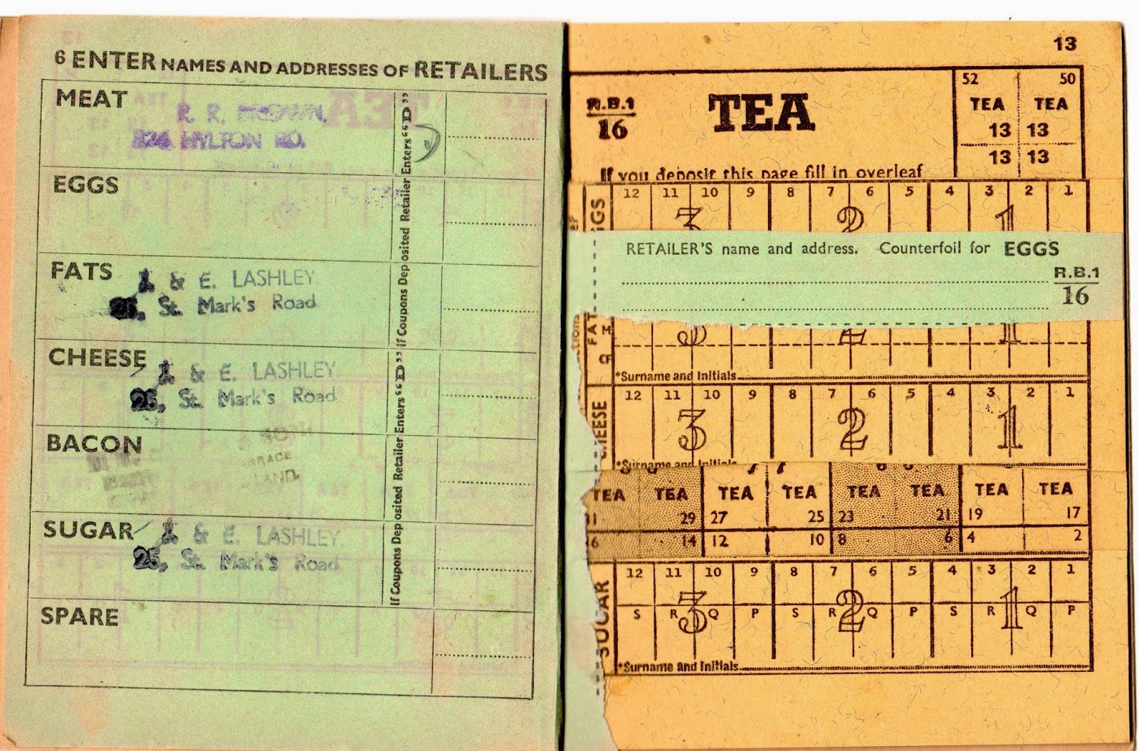 Horsforth Museum Ration Books Last Issue 1953 54 WW2 horsforth-museum-ration-books-last-issue-1953-54-ww2