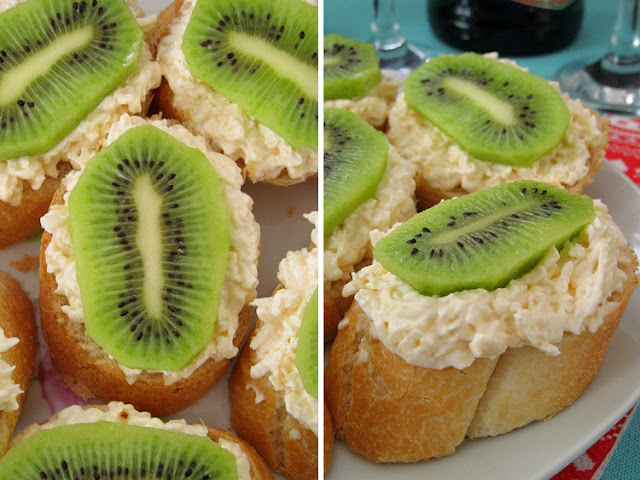 Бутерброды с киви