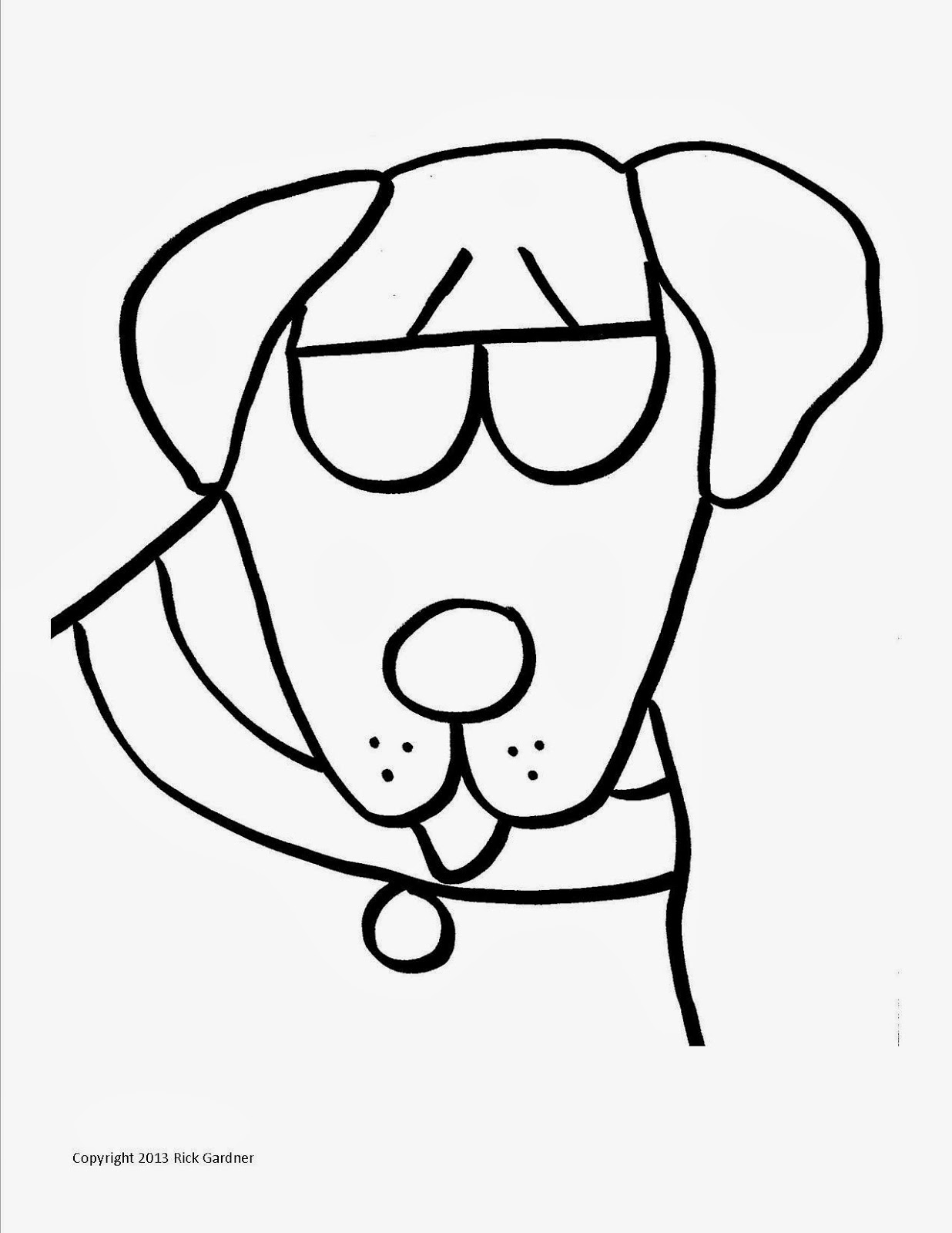 lab puppy coloring pages - photo #40