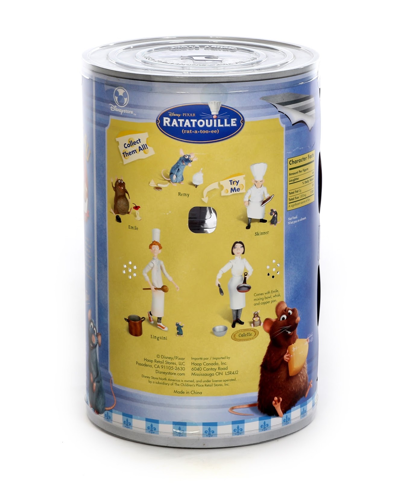 Dan the Pixar Fan: Ratatouille: Disney Store Figure Collection 2007
