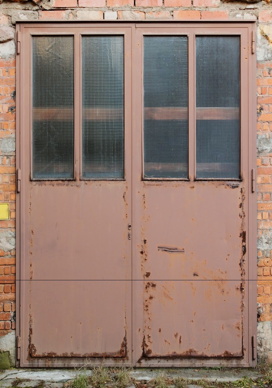 Steel Door Texture