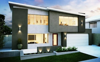 Modern minimalist house design 2 floors