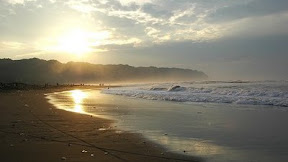 Tourist attractions Parangkusumo beach full of mystical