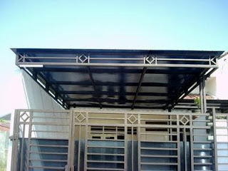Kanopi polycarbonate garasi rumah