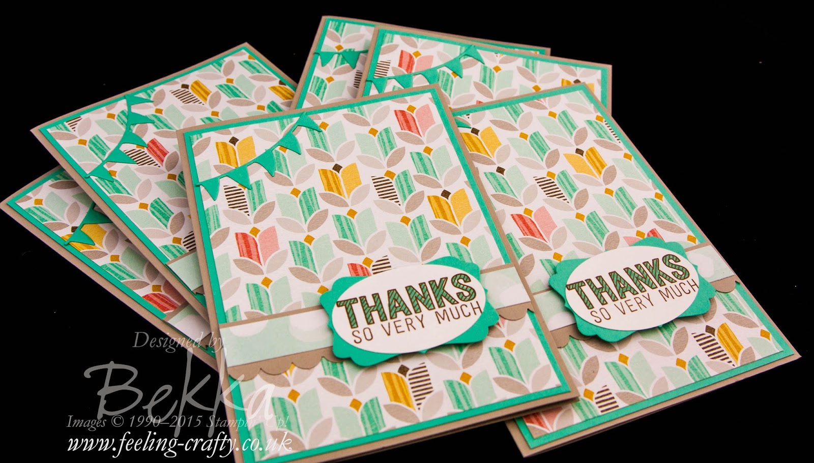 Simply Wonderful Thank You Cards - Check this blog for lots of cute ideas