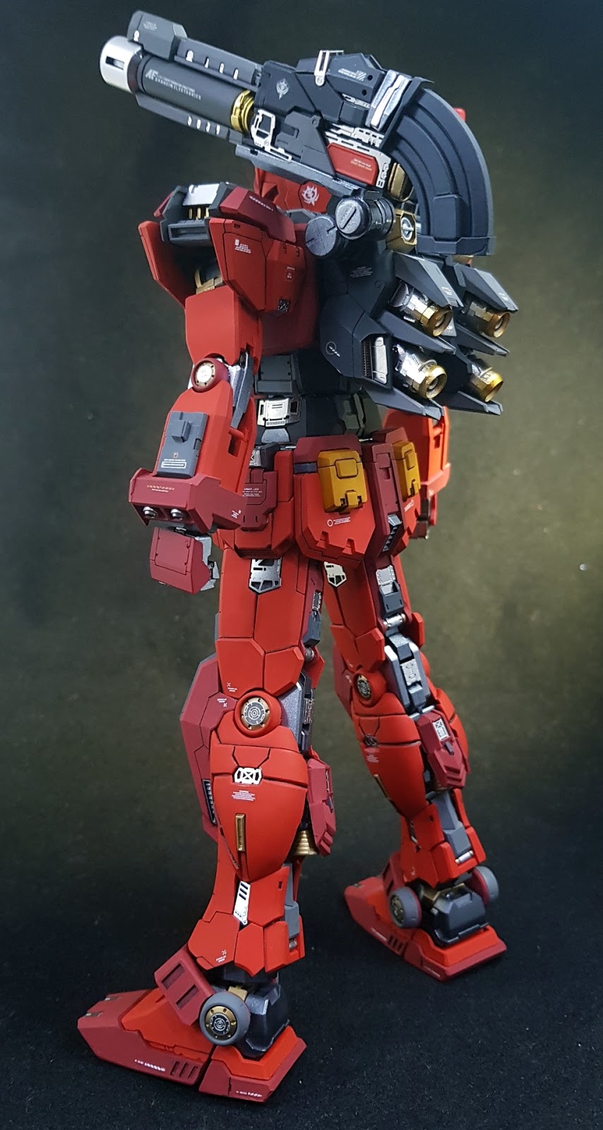 Custom Build MG 1/100 RX7802 Gundam [THE ORIGIN] Resin Conversion