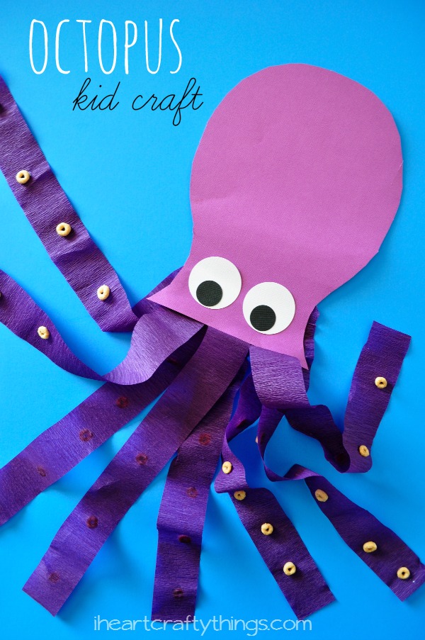 I HEART CRAFTY THINGS: Octopus Kids Craft