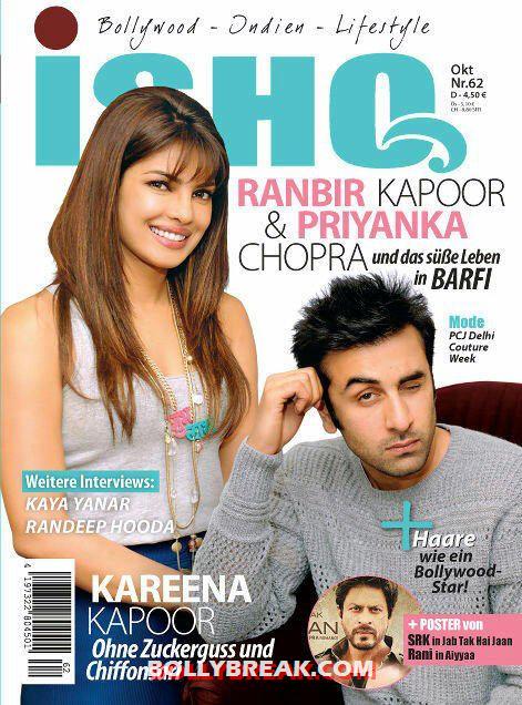 Priyanka and Ranbir on the cover of Ishq magazine 2012  - Priyanka and Ranbir on the cover of Ishq magazine 2012 