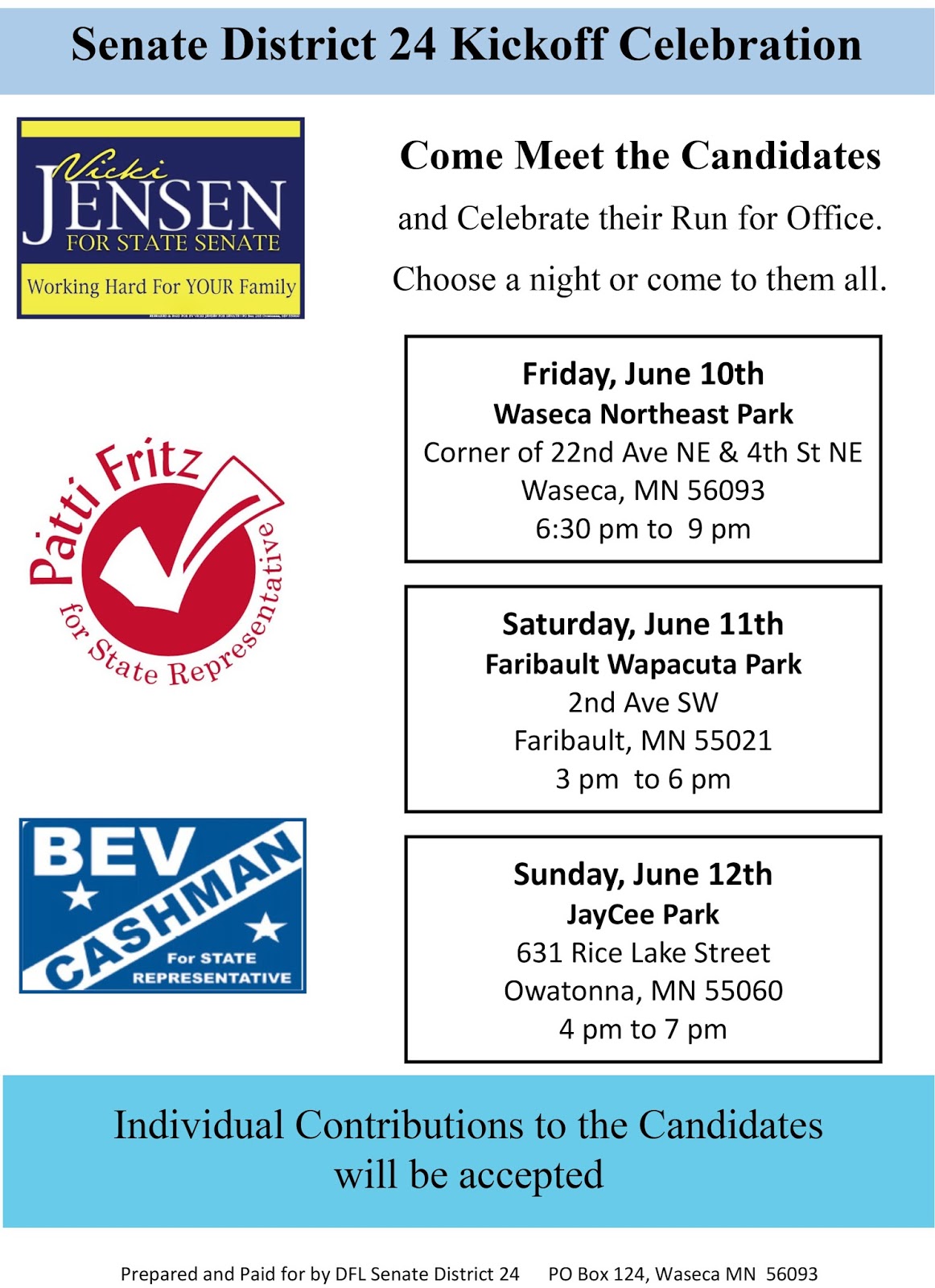 Rice County DFL June 2016