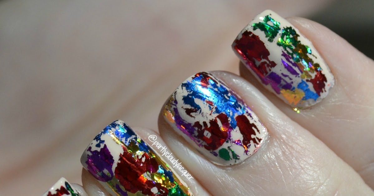 Partly Cloudy With a Chance of Lacquer: Rainbow Nail Foils from Born Pretty  Store