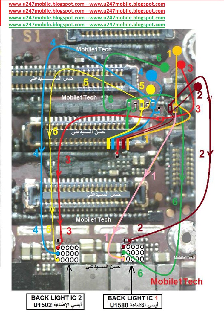 iPhone 6 Plus LCD Display Light IC Solution Jumper Problem Ways