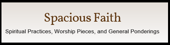 Spacious Faith blog