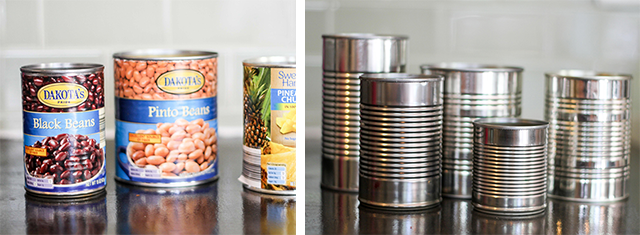 how to make VASES from aluminum cans, Oh So Lovely Blog