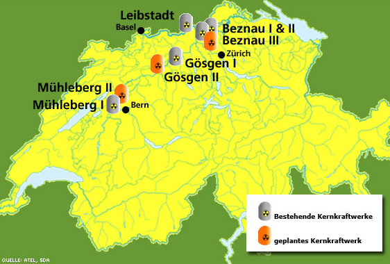 Swiss-Lupe-News: Die 225 Sicherheitslücken in den 5 AKW der Schweiz